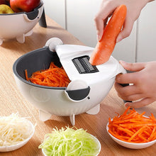 Load image into Gallery viewer, Y0CW Mandoline Slicer Vegetable Slicer Potato Peeler Carrot Onion Grater with Strainer Kitchen Accessories Vegetable Cutter